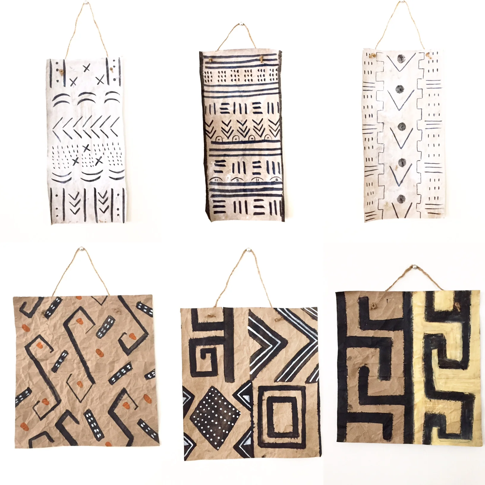 Mud Cloth Wall Hanging ART CAMP